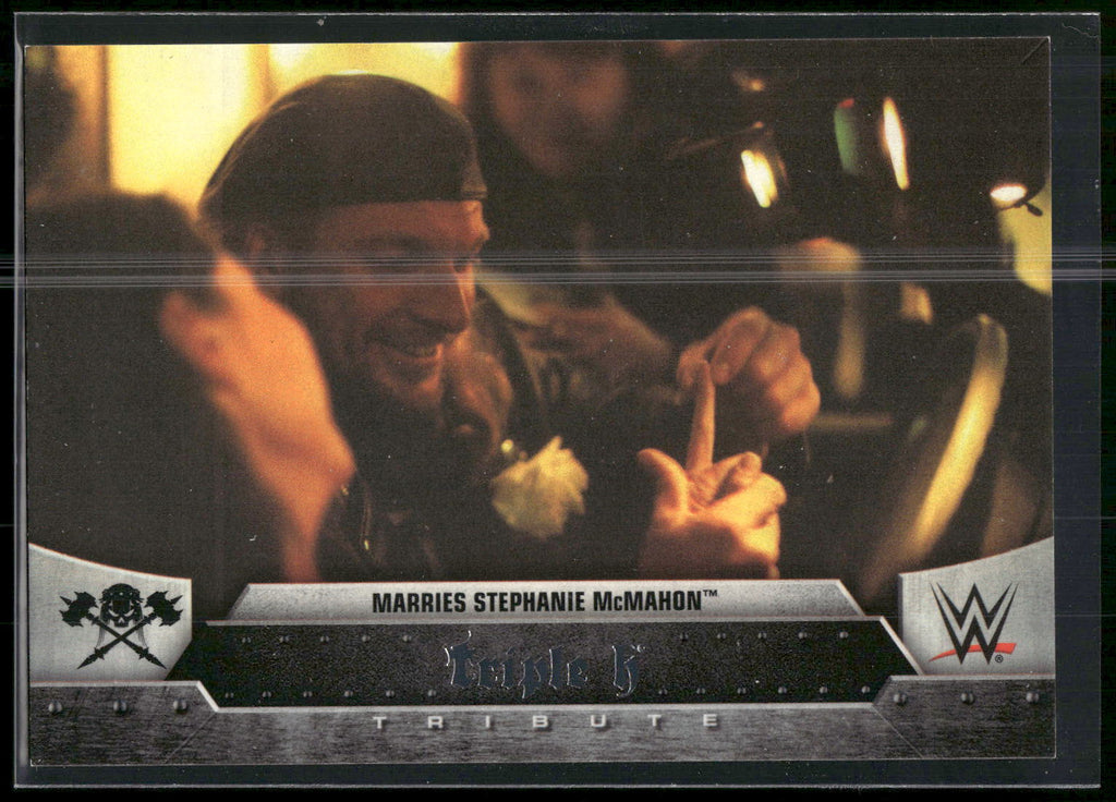 2016 Topps WWE #11 Triple H Triple H Tribute