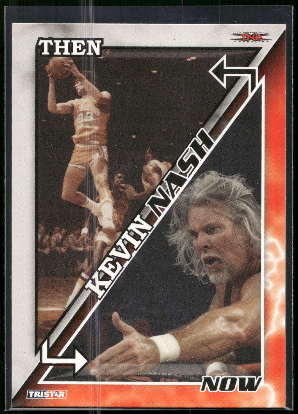 2008 TriStar TNA Impact #TN3 Kevin Nash Then and Now