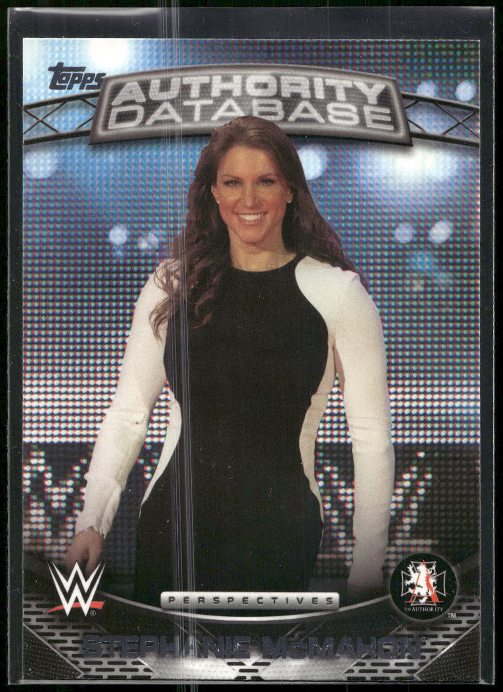 2015 Topps WWE #74 Stephanie McMahon Black