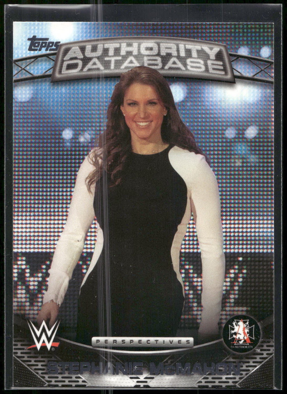 2015 Topps WWE #74 Stephanie McMahon Black