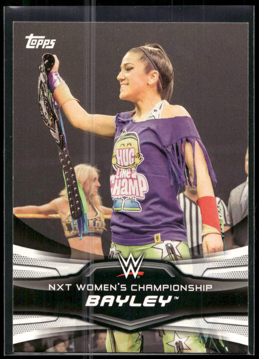 2016 Topps WWE Divas Revolution #9 Bayley Historic Women's Champions