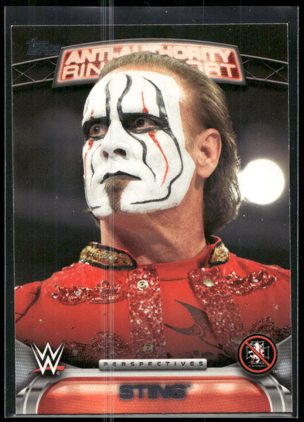 2016 Topps WWE #11AA Sting Anti-Authority Ring Report