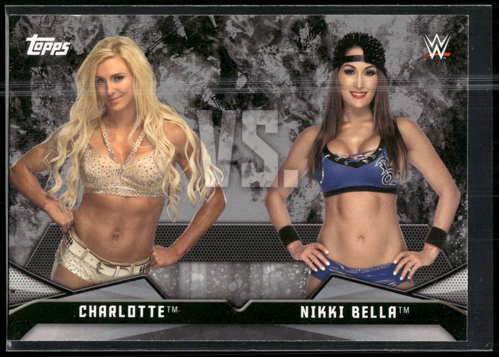 2016 Topps WWE Divas Revolution #5 Charlotte vs. Nikki Bella Rivalries