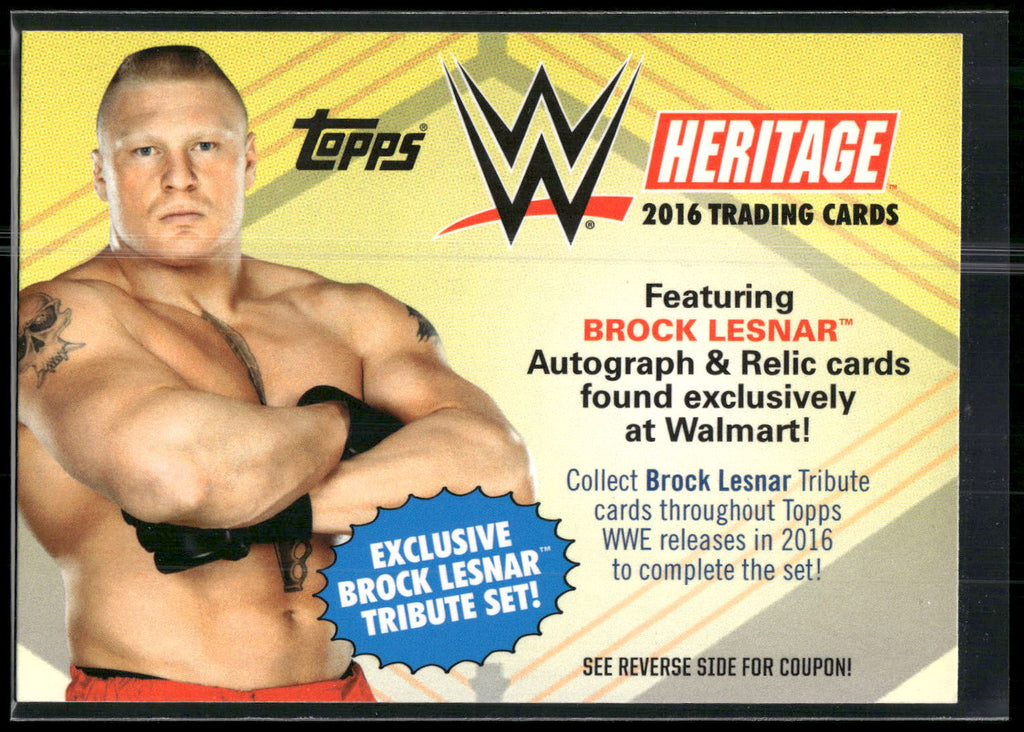 2016 Topps WWE Heritage #NNO Brock Lesnar