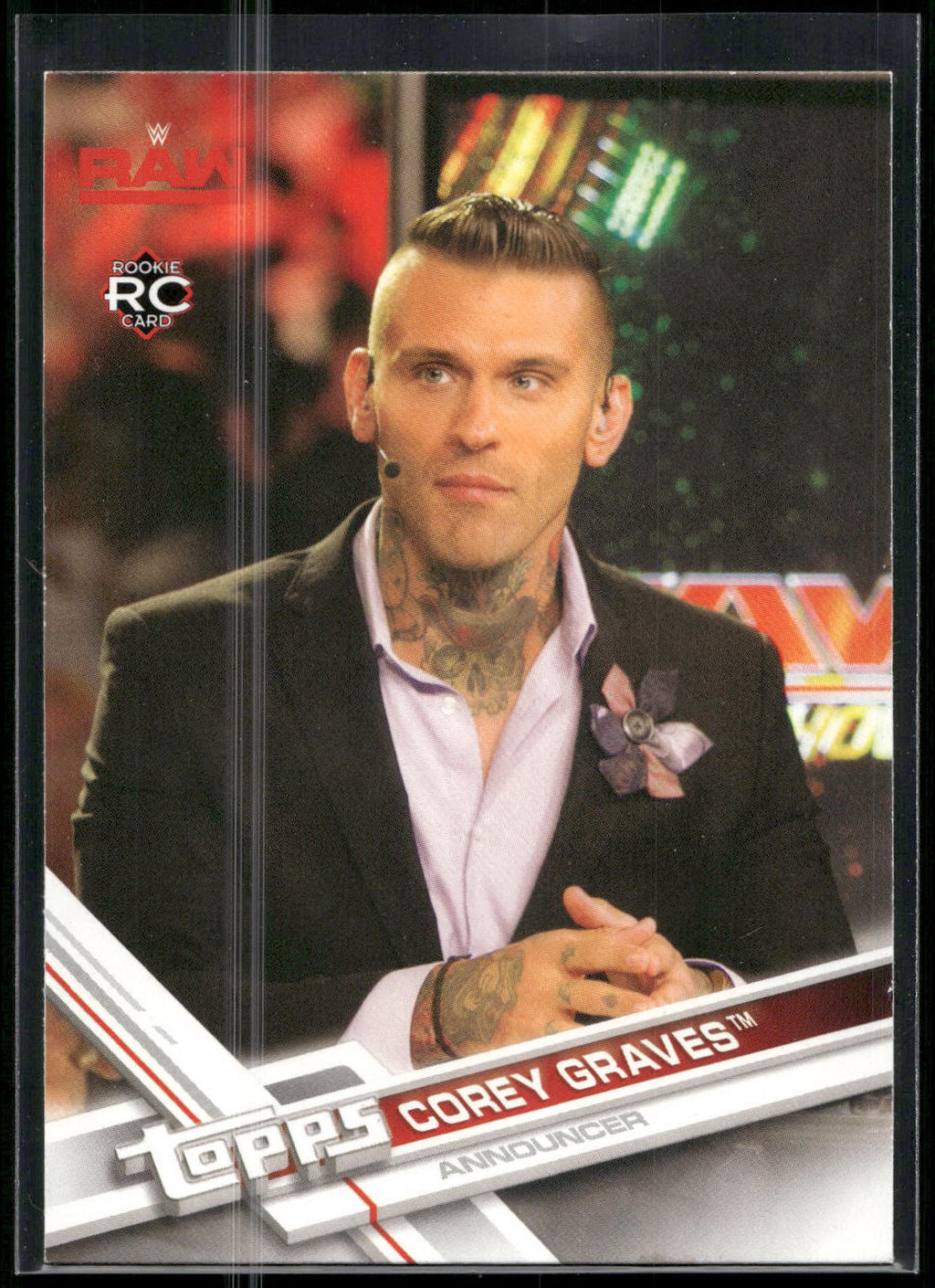 2017 Topps WWE #14 Corey Graves