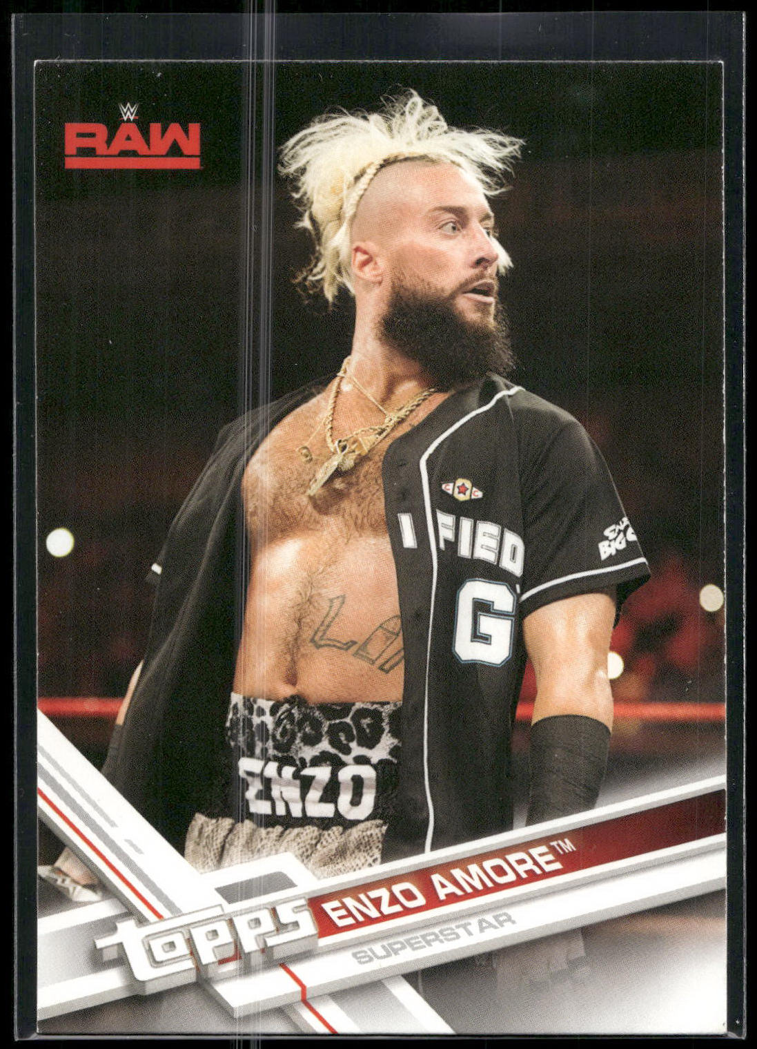 2017 Topps WWE #16 Enzo Amore