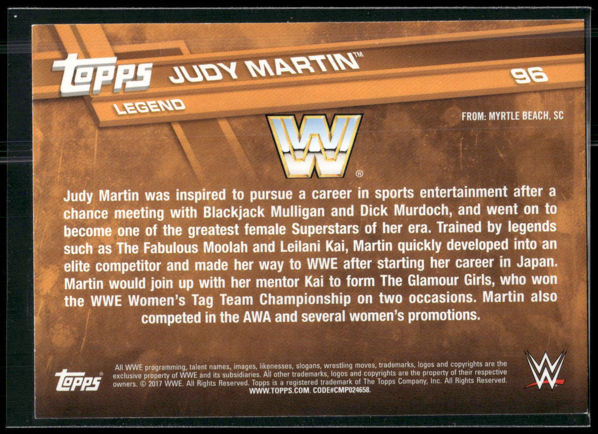2017 Topps WWE #96 Judy Martin