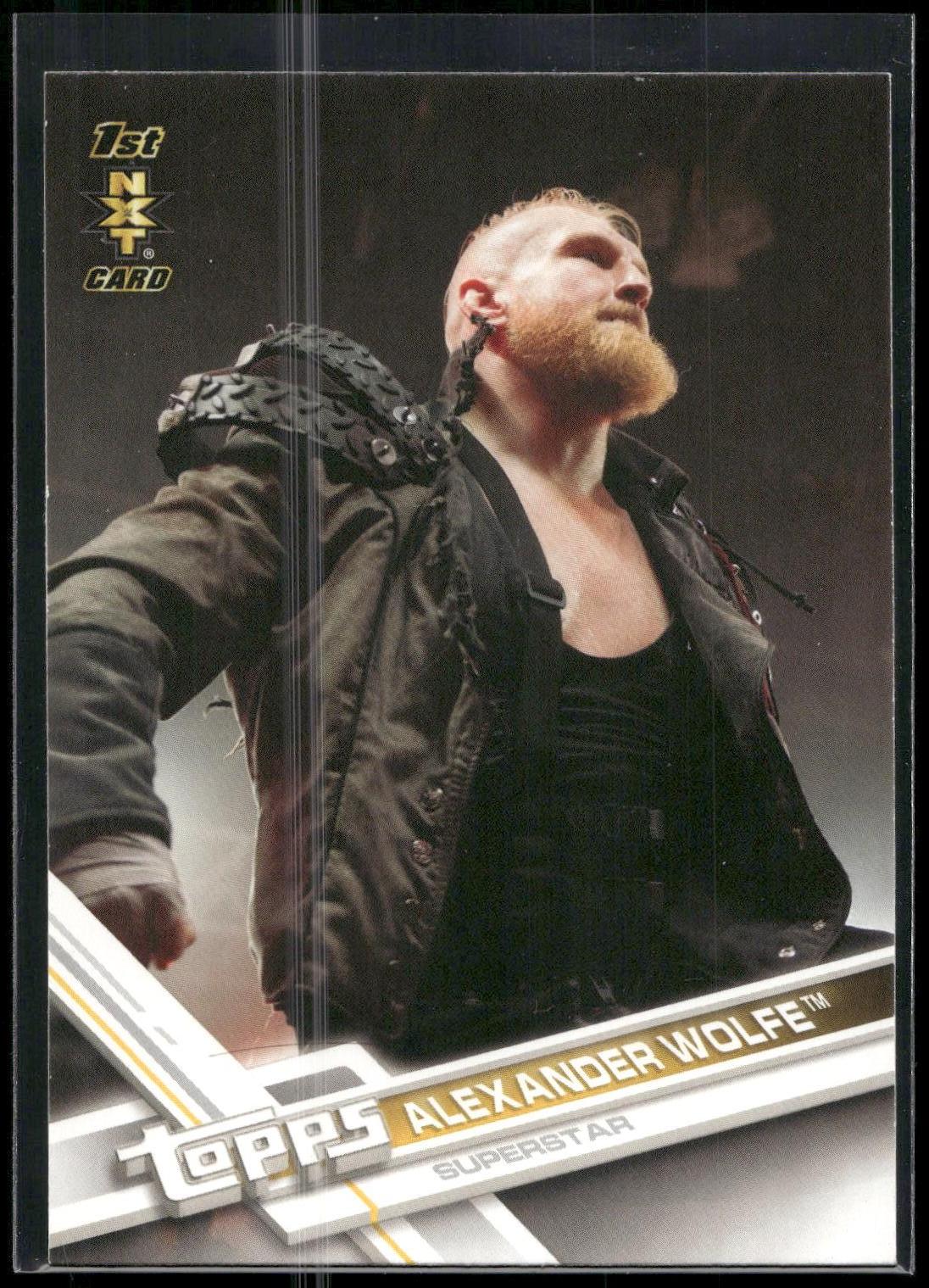 2017 Topps WWE #60 Alexander Wolfe