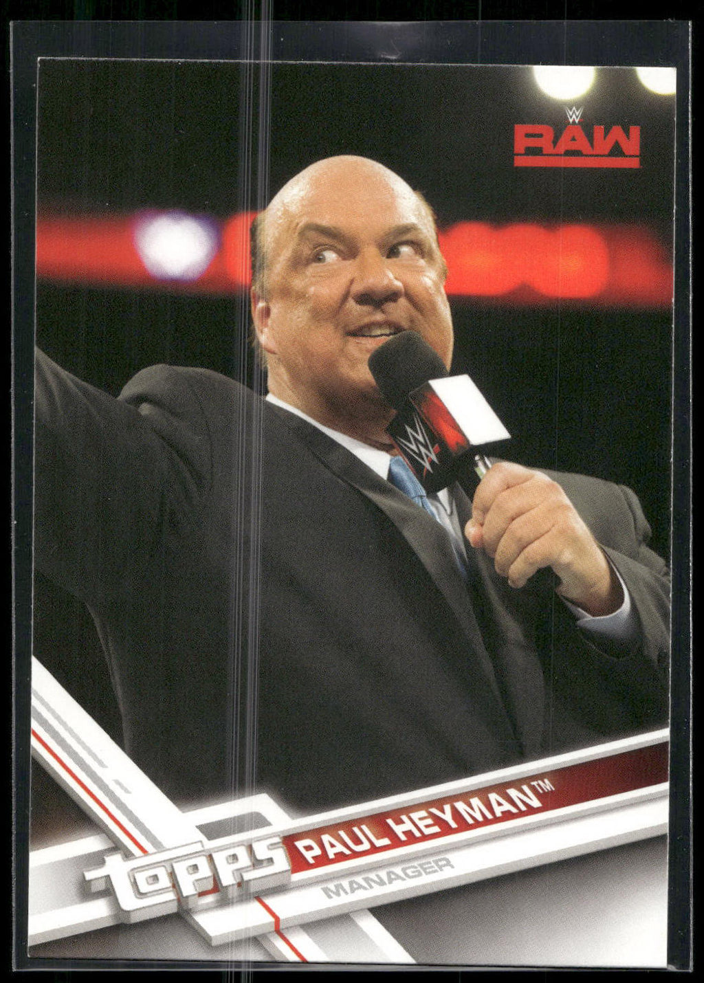 2017 Topps WWE #28 Paul Heyman
