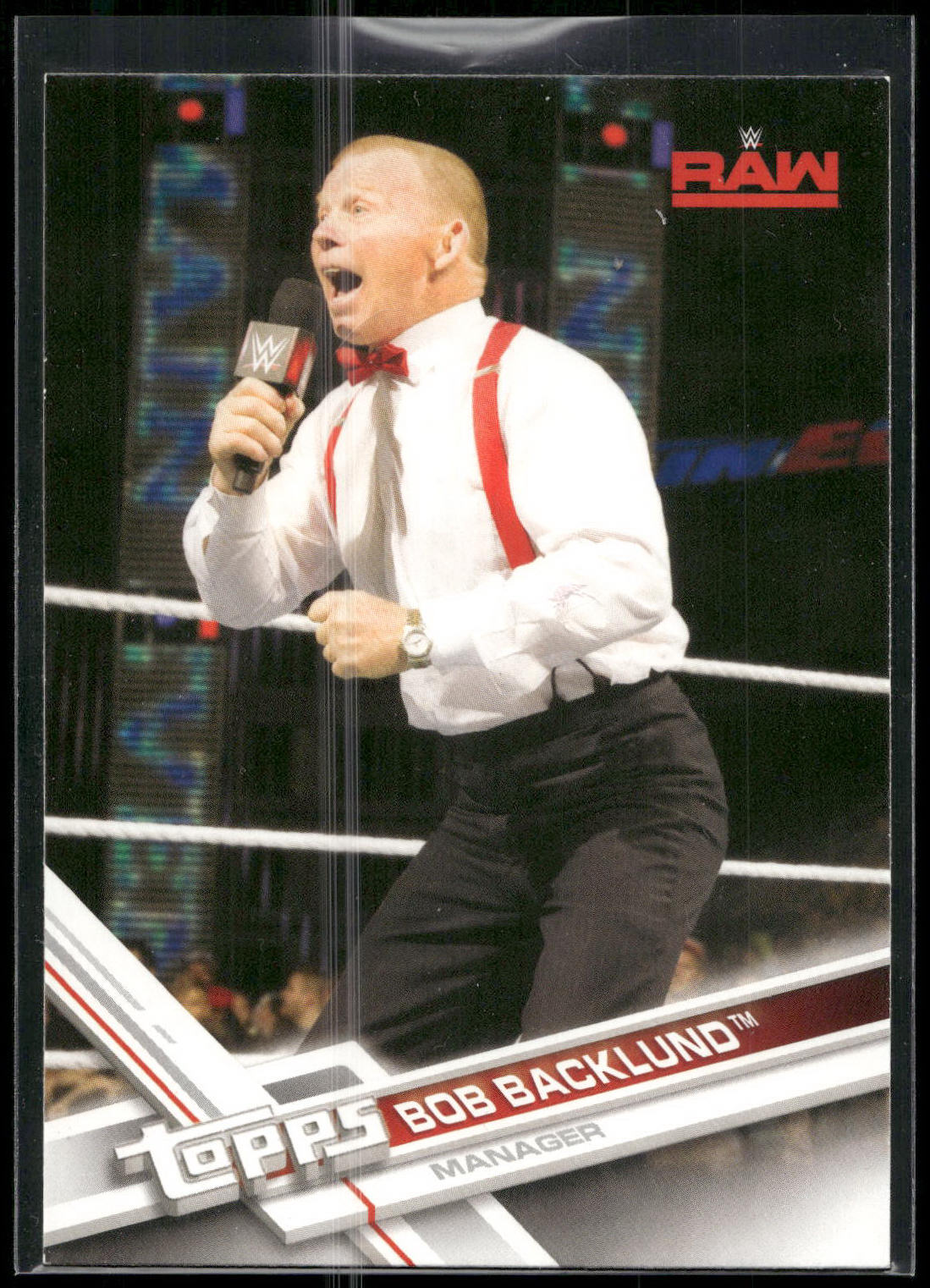 2017 Topps WWE #8 Bob Backlund