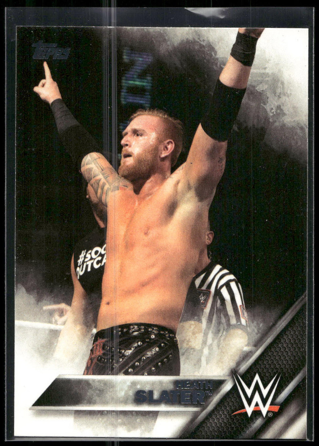 2016 Topps WWE Then Now Forever #123 Heath Slater