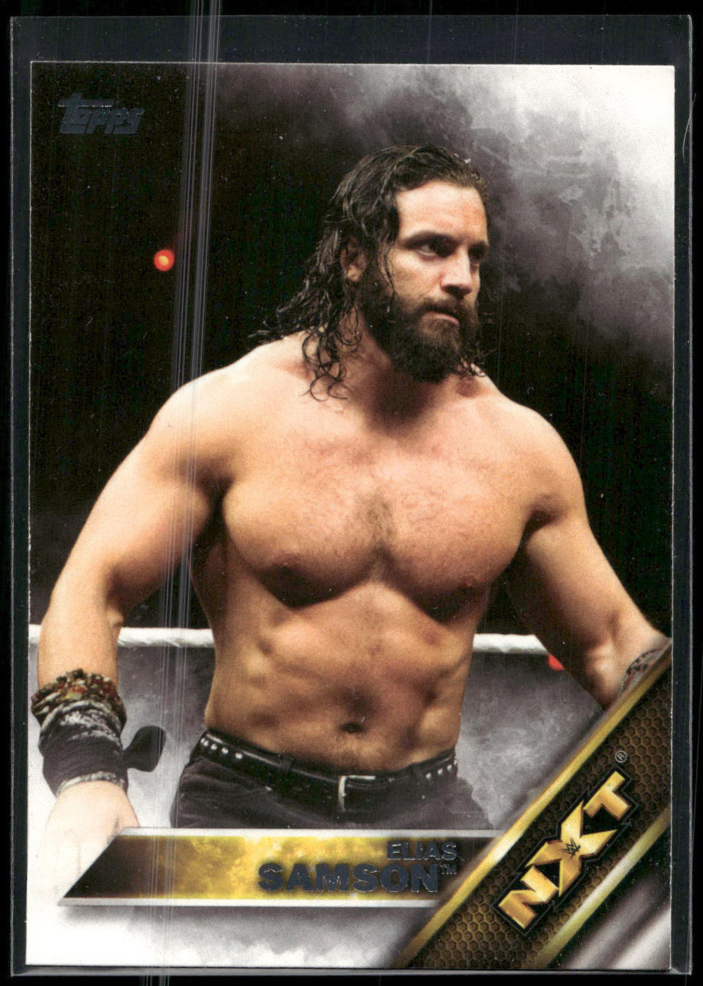 2016 Topps WWE Then Now Forever #7 Elias Samson NXT Prospects