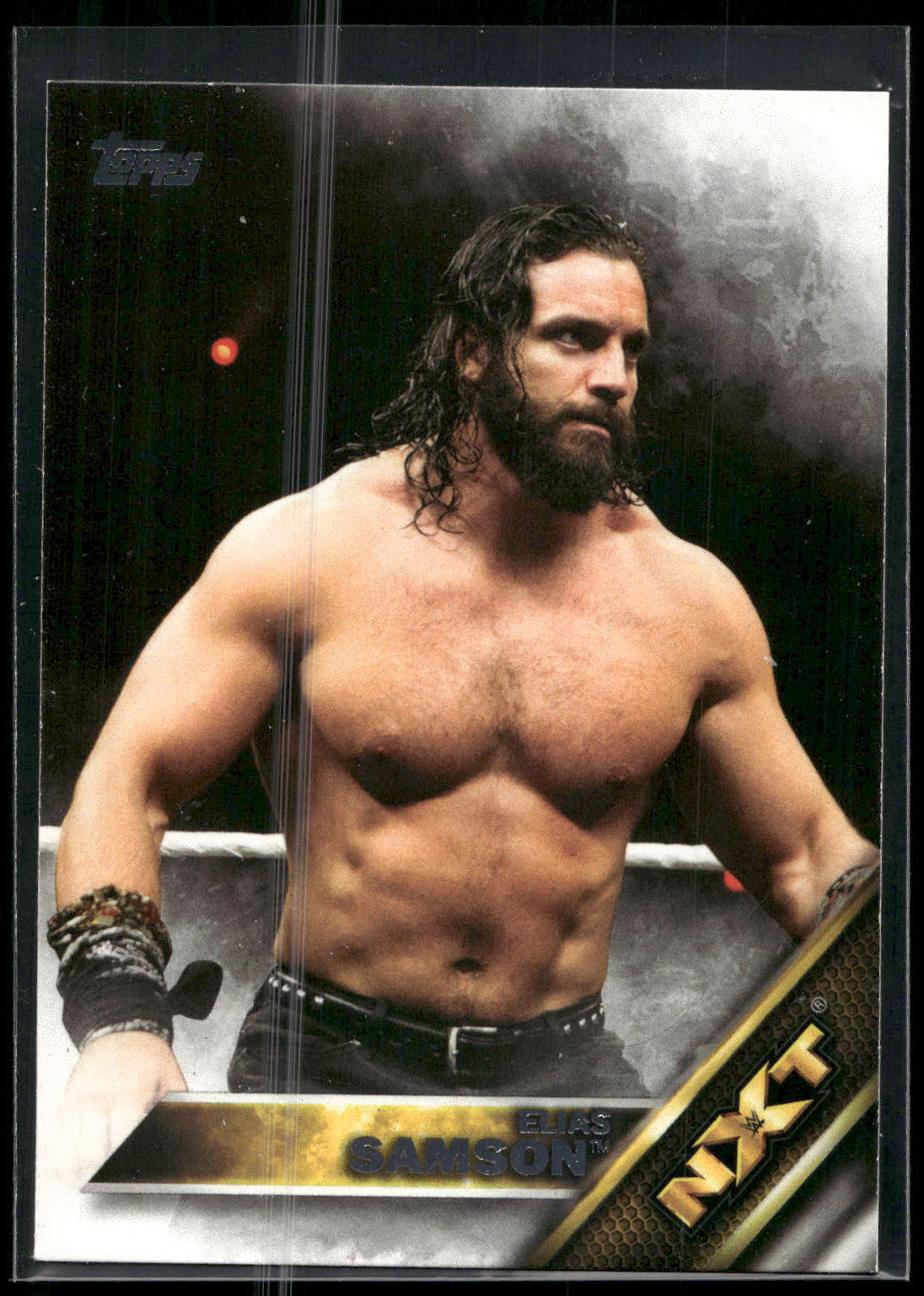 2016 Topps WWE Then Now Forever #7 Elias Samson NXT Prospects