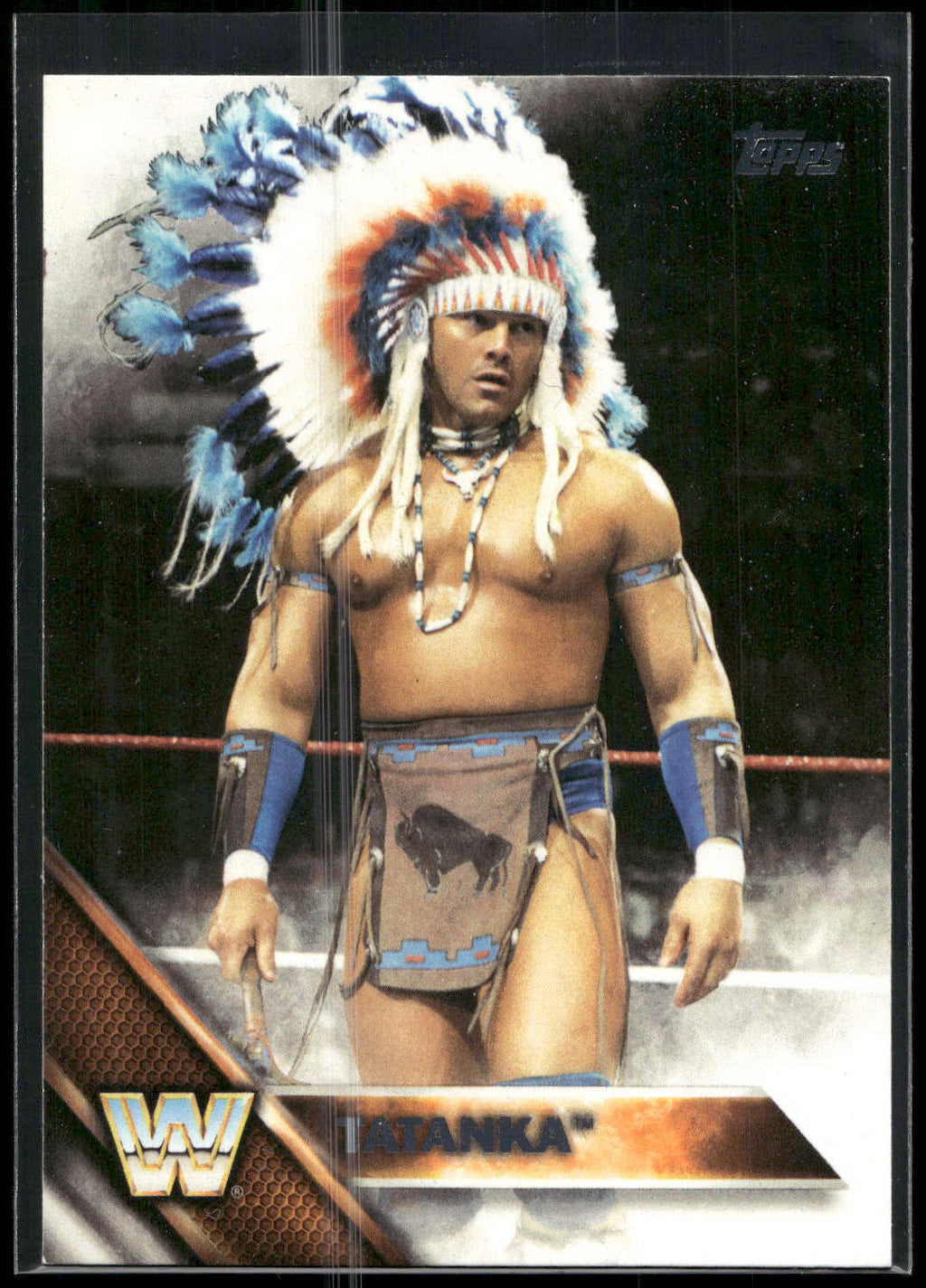 2016 Topps WWE Then Now Forever #196 Tatanka