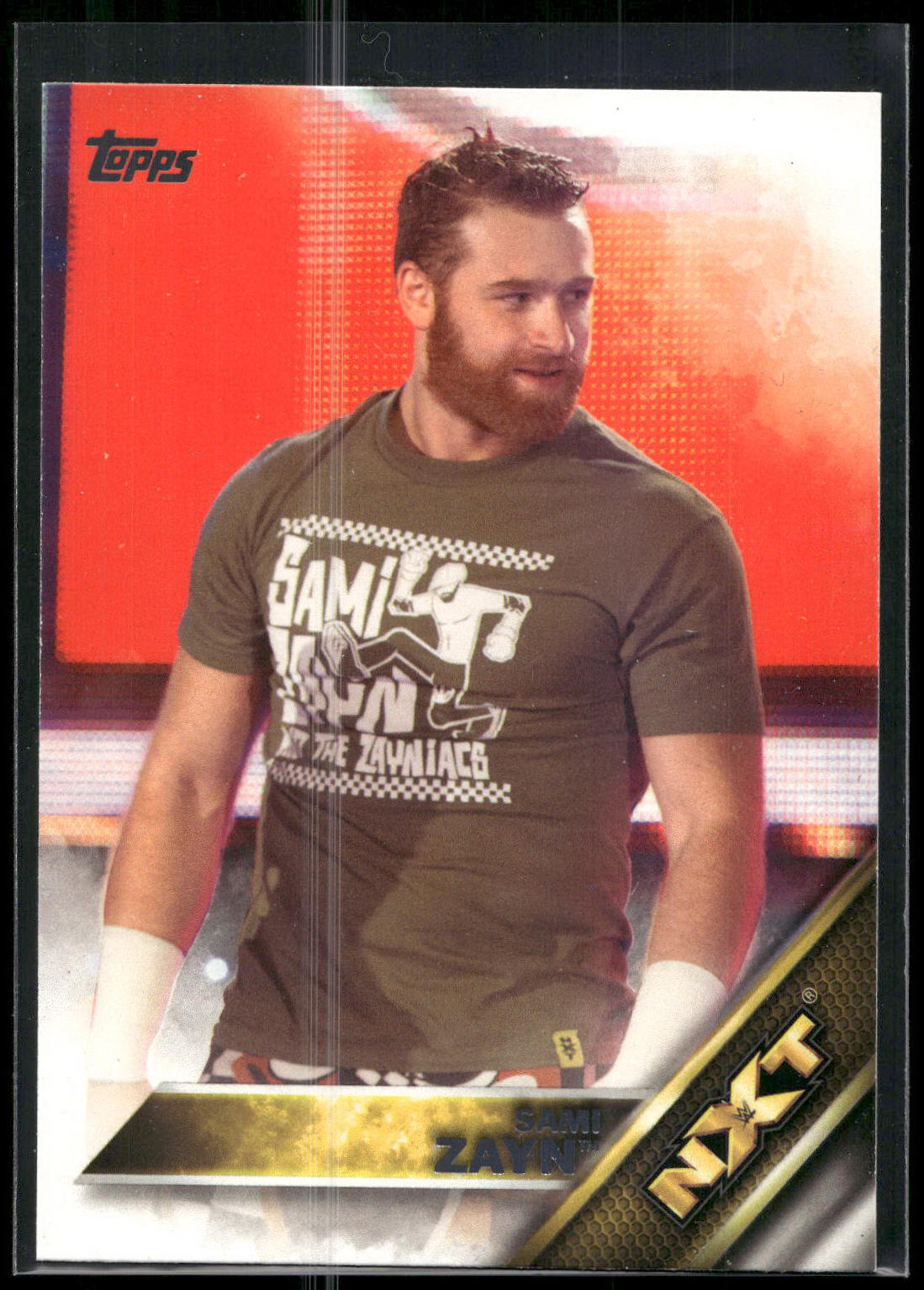 2016 Topps WWE #24 Sami Zayn NXT