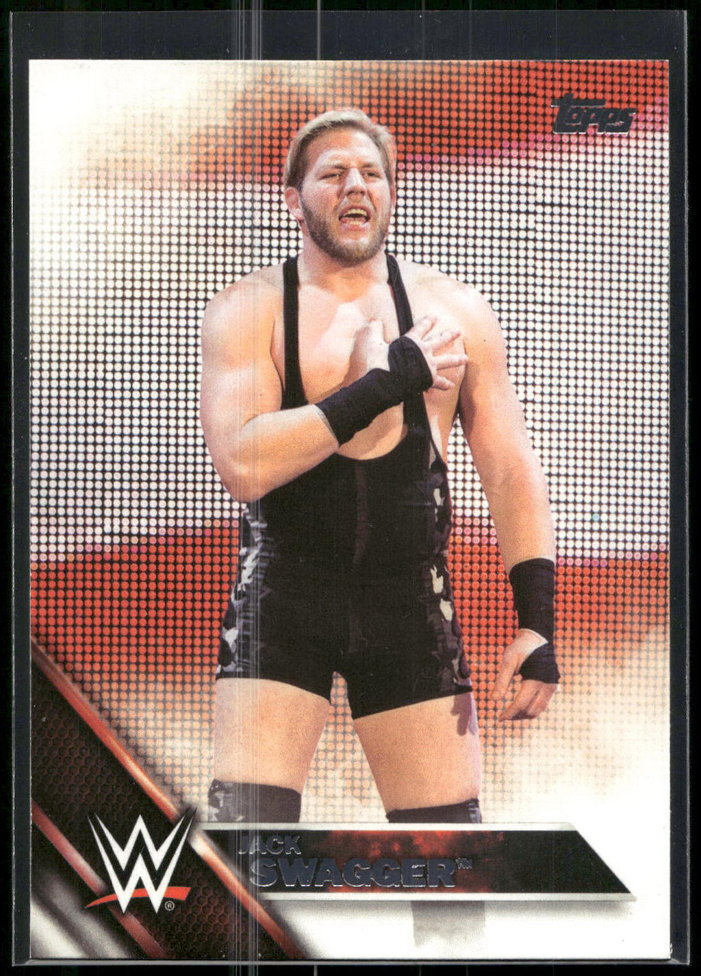 2016 Topps WWE Then Now Forever #124 Jack Swagger
