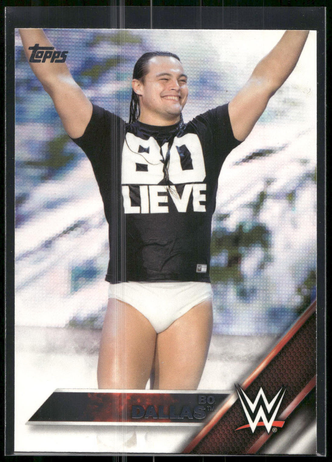 2016 Topps WWE #7 Bo Dallas