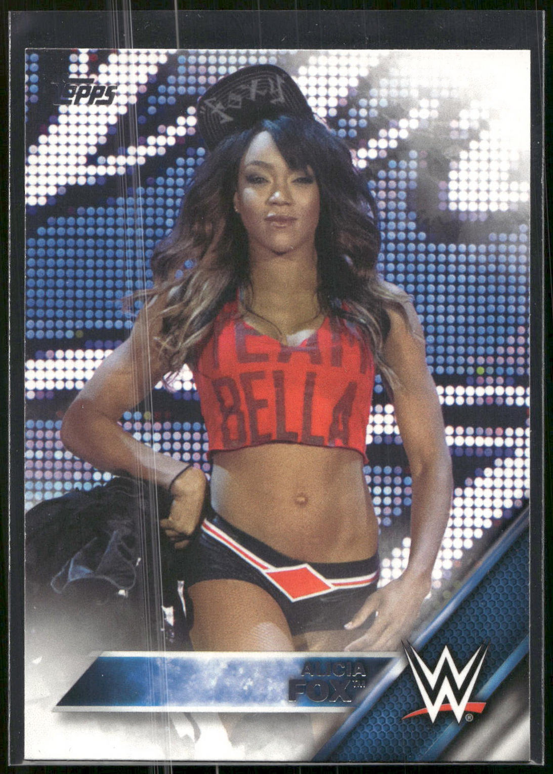 2016 Topps WWE #3 Alicia Fox