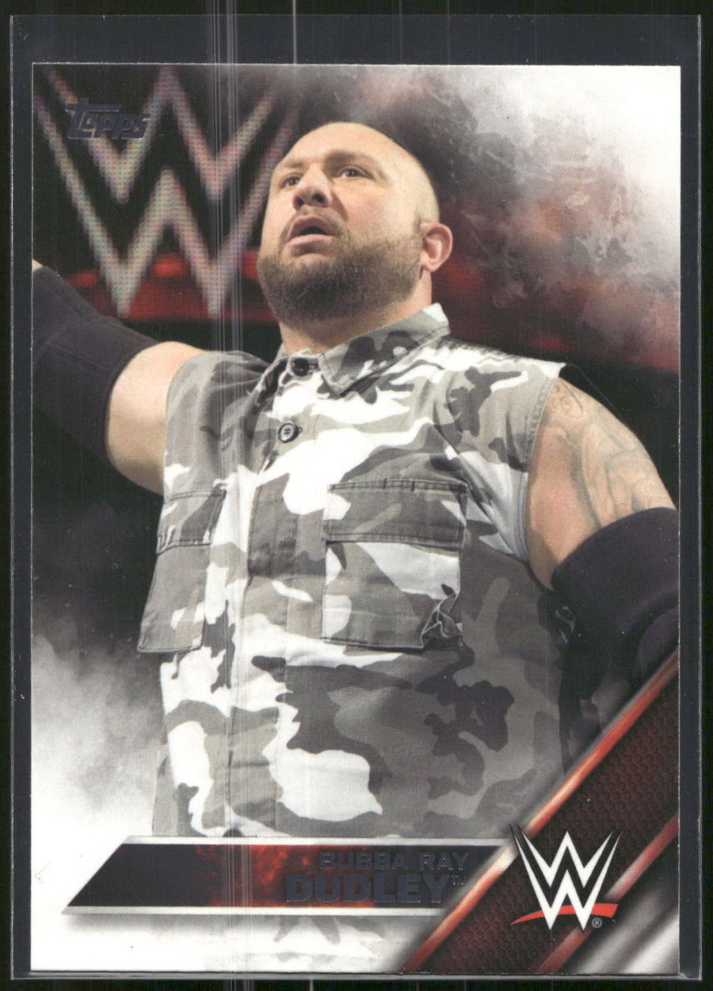 2016 Topps WWE #10 Bubba Ray Dudley Bronze