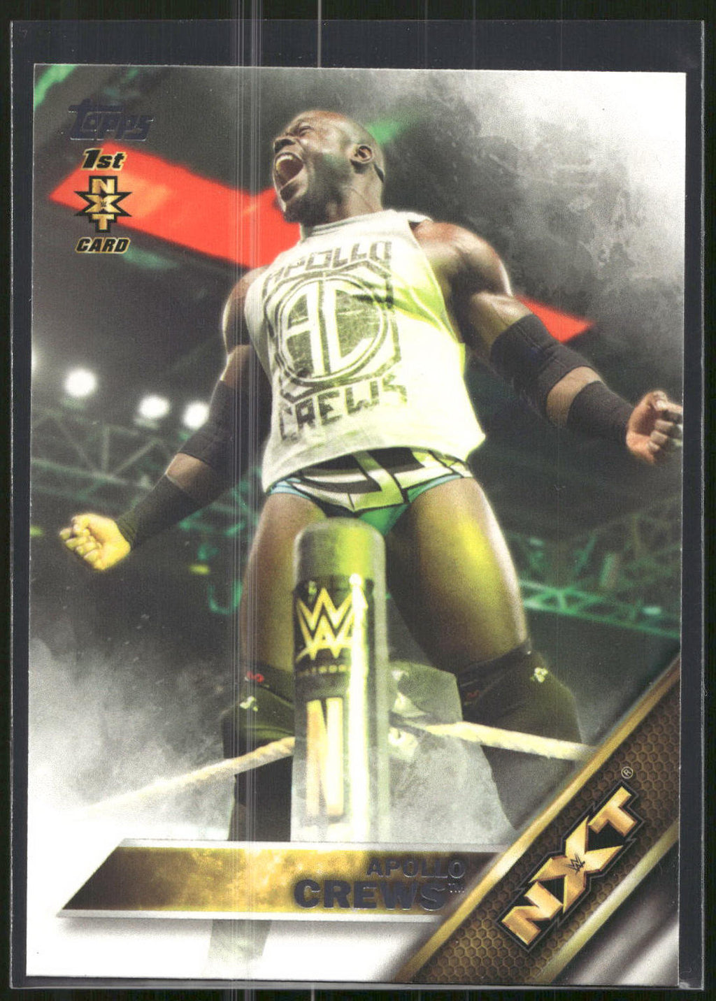 2016 Topps WWE #4 Apollo Crews NXT