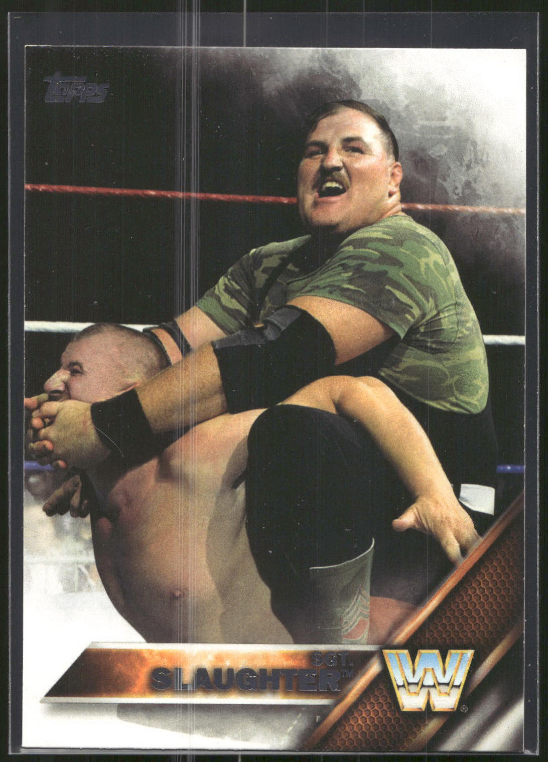 2011 Topps WWE #H-48 Sgt. Slaughter Heritage