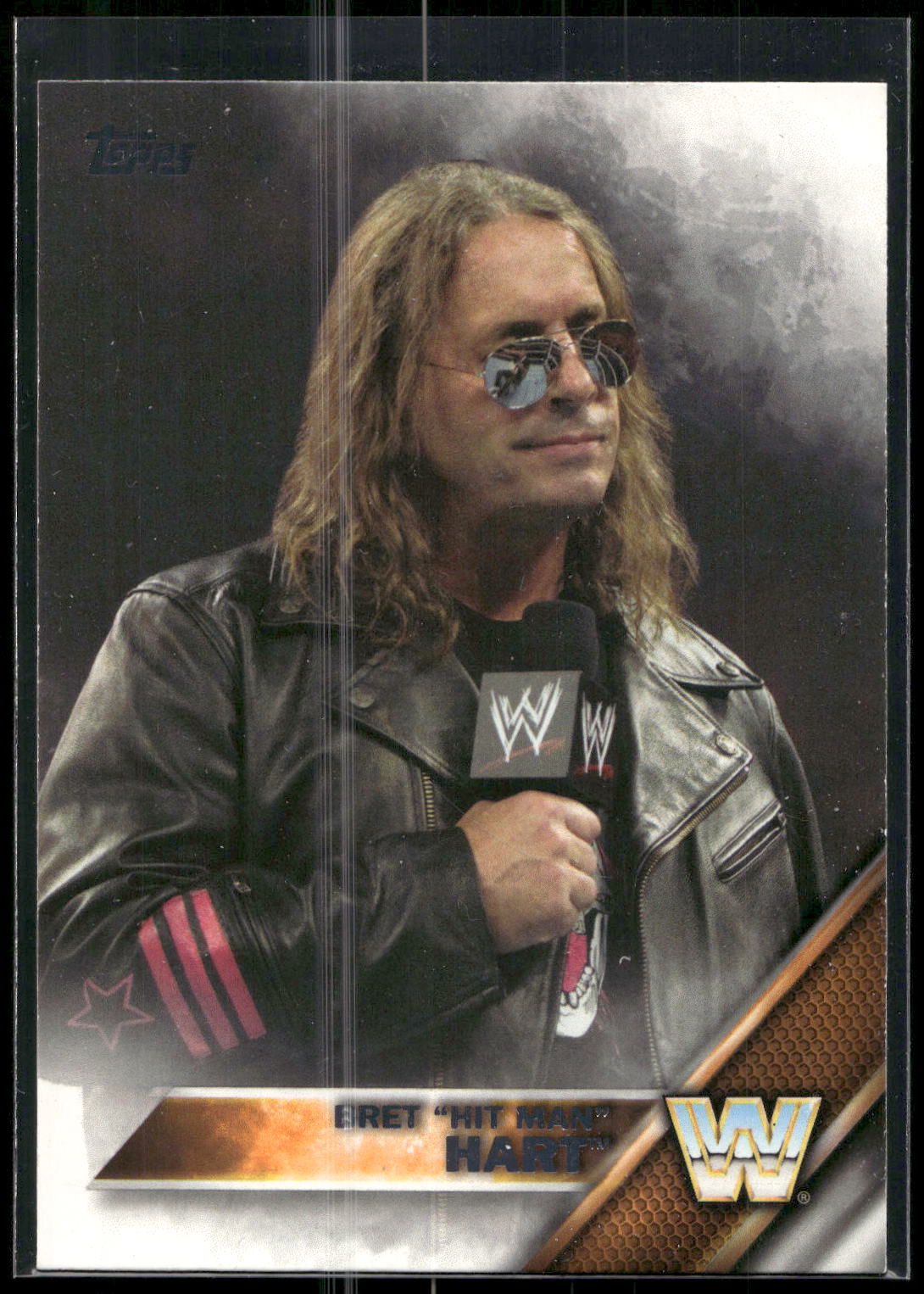 2016 Topps WWE #82 Bret "Hit Man" Hart