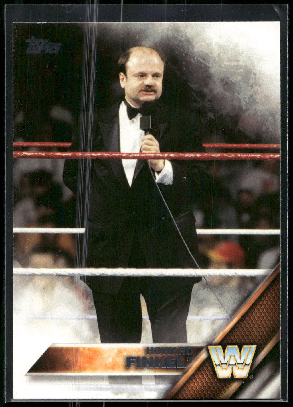 2016 Topps WWE Then Now Forever #173 Howard Finkel