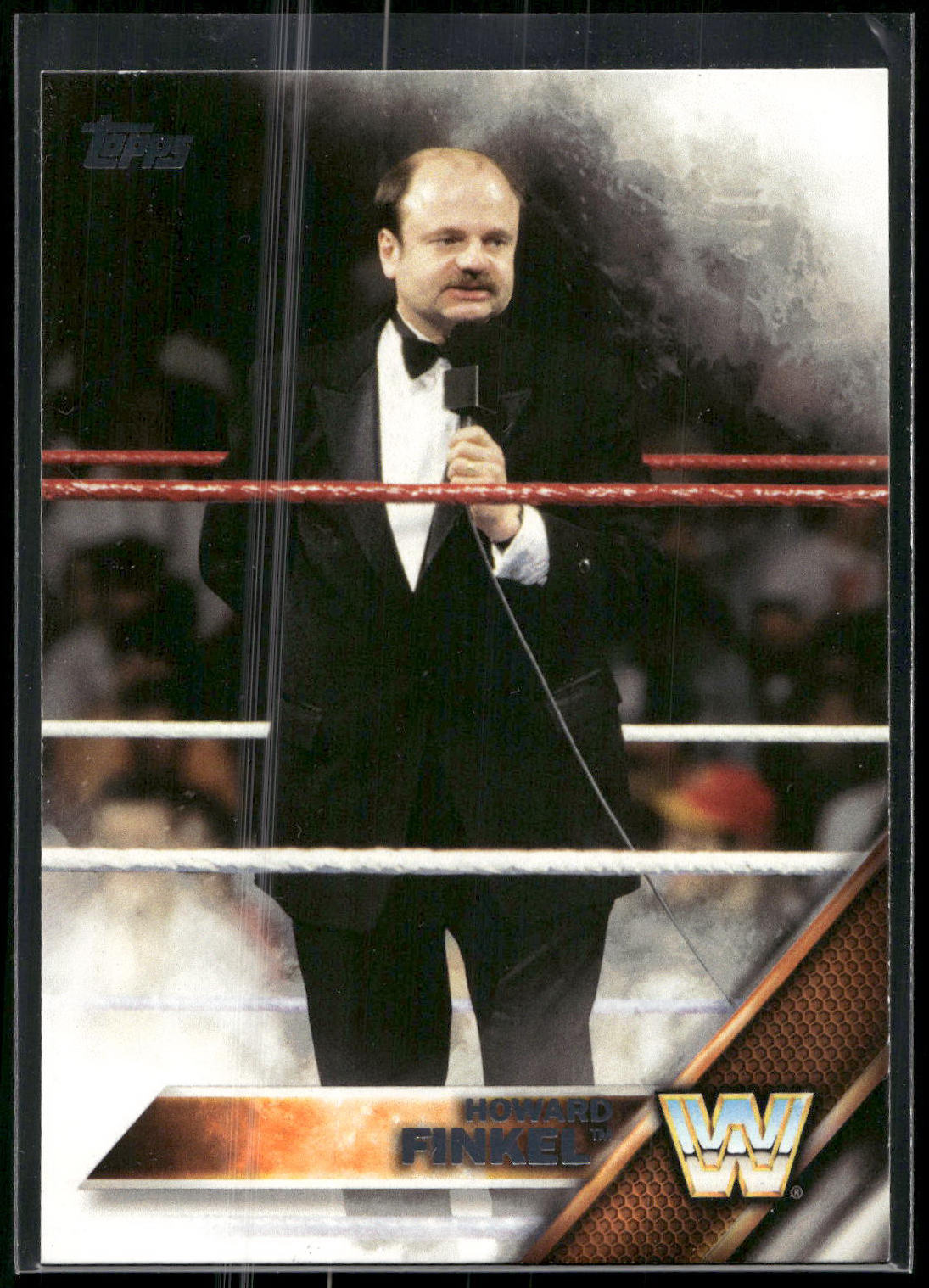 2016 Topps WWE Then Now Forever #173 Howard Finkel