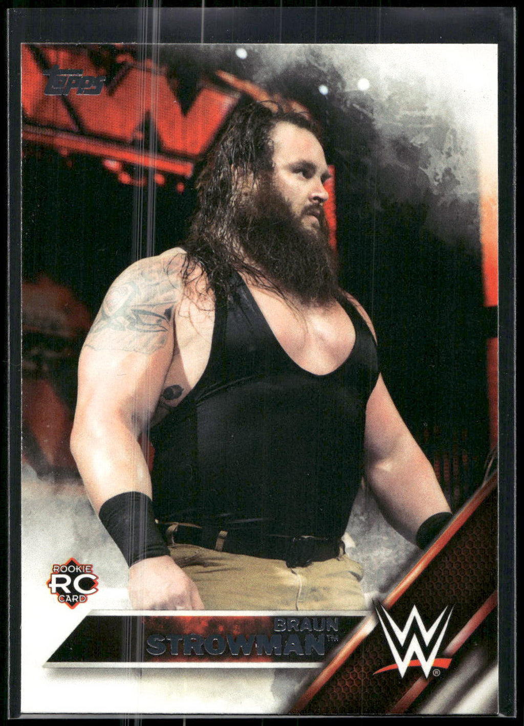 2016 Topps WWE Then Now Forever #107 Braun Strowman