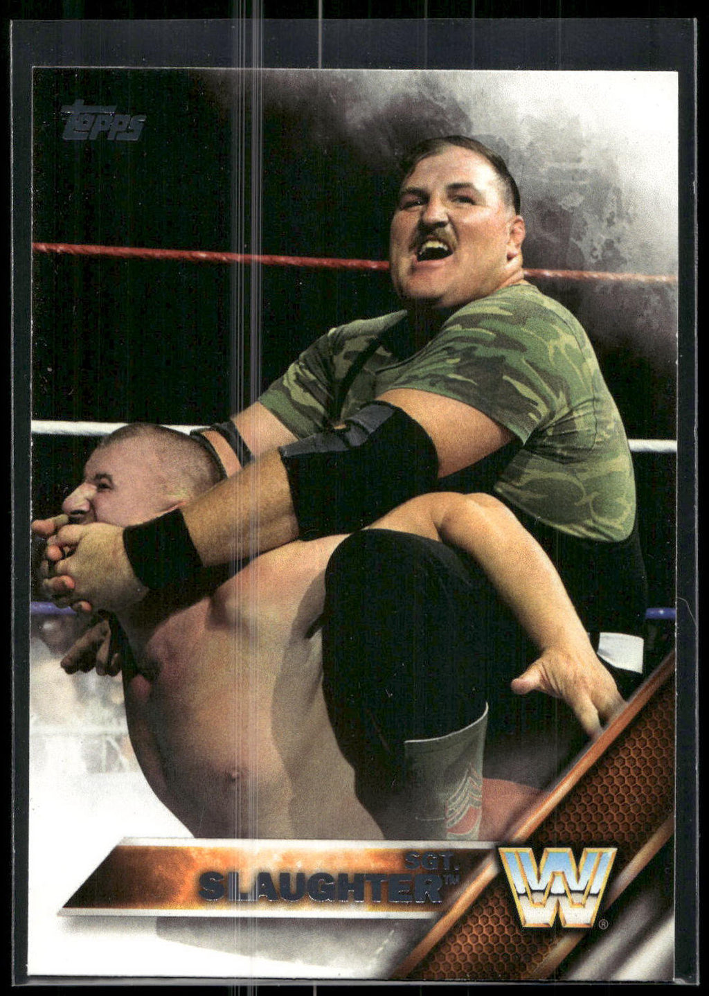 2016 Topps WWE Then Now Forever #193 Sgt. Slaughter