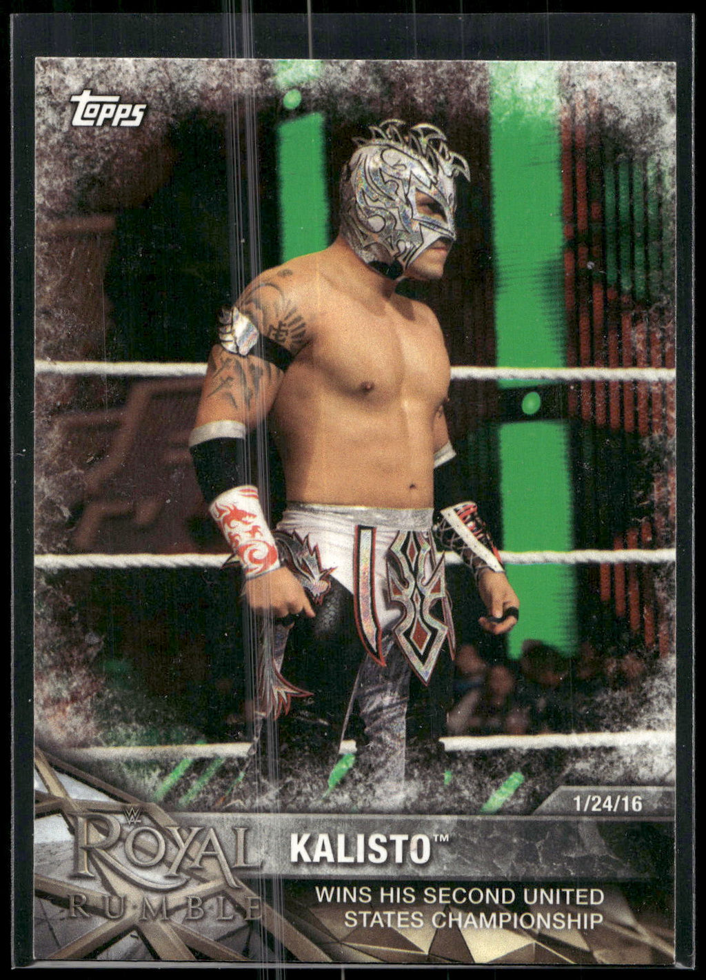 2017 Topps WWE Road To Wrestlemania #10 Kalisto