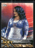 2017 Topps WWE Women's Division #NXT-7 Nia Jax NXT Matches and Moments