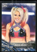 2017 Topps WWE Women's Division #WWE-6 Alexa Bliss WWE Matches and Moments
