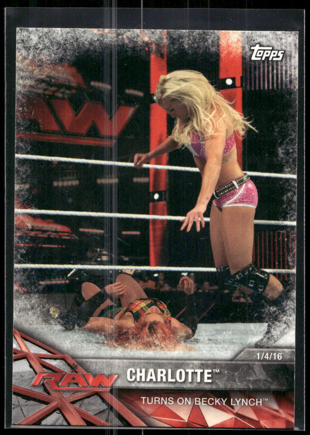 2017 Topps WWE Road To Wrestlemania #5 Charlotte
