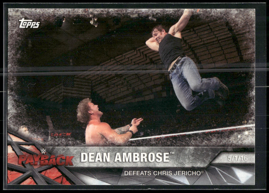 2017 Topps WWE Road To Wrestlemania #80 Dean Ambrose