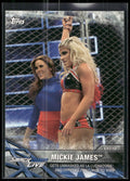 2017 Topps WWE Women's Division #WWE-24 Mickie James WWE Matches and Moments