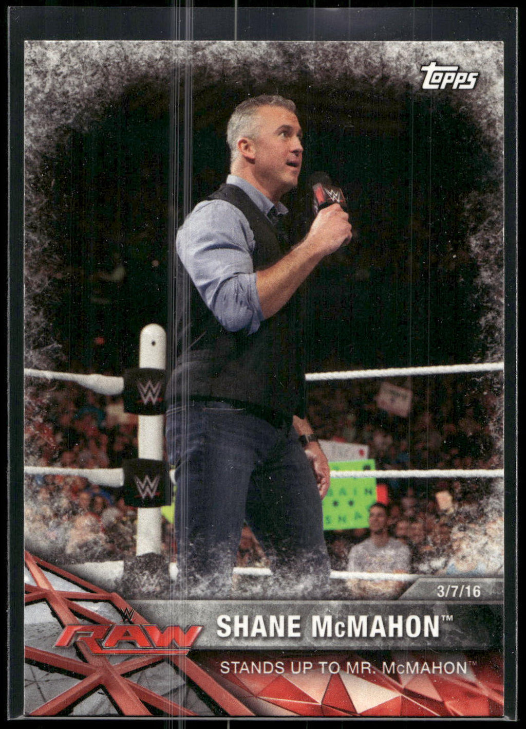 2017 Topps WWE Road To Wrestlemania #36 Shane McMahon