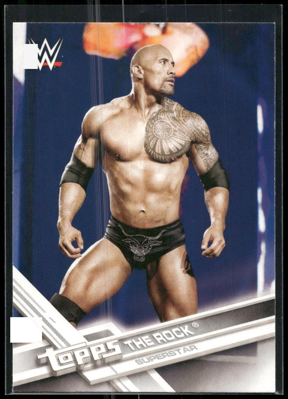 2017 Topps WWE #1 The Rock