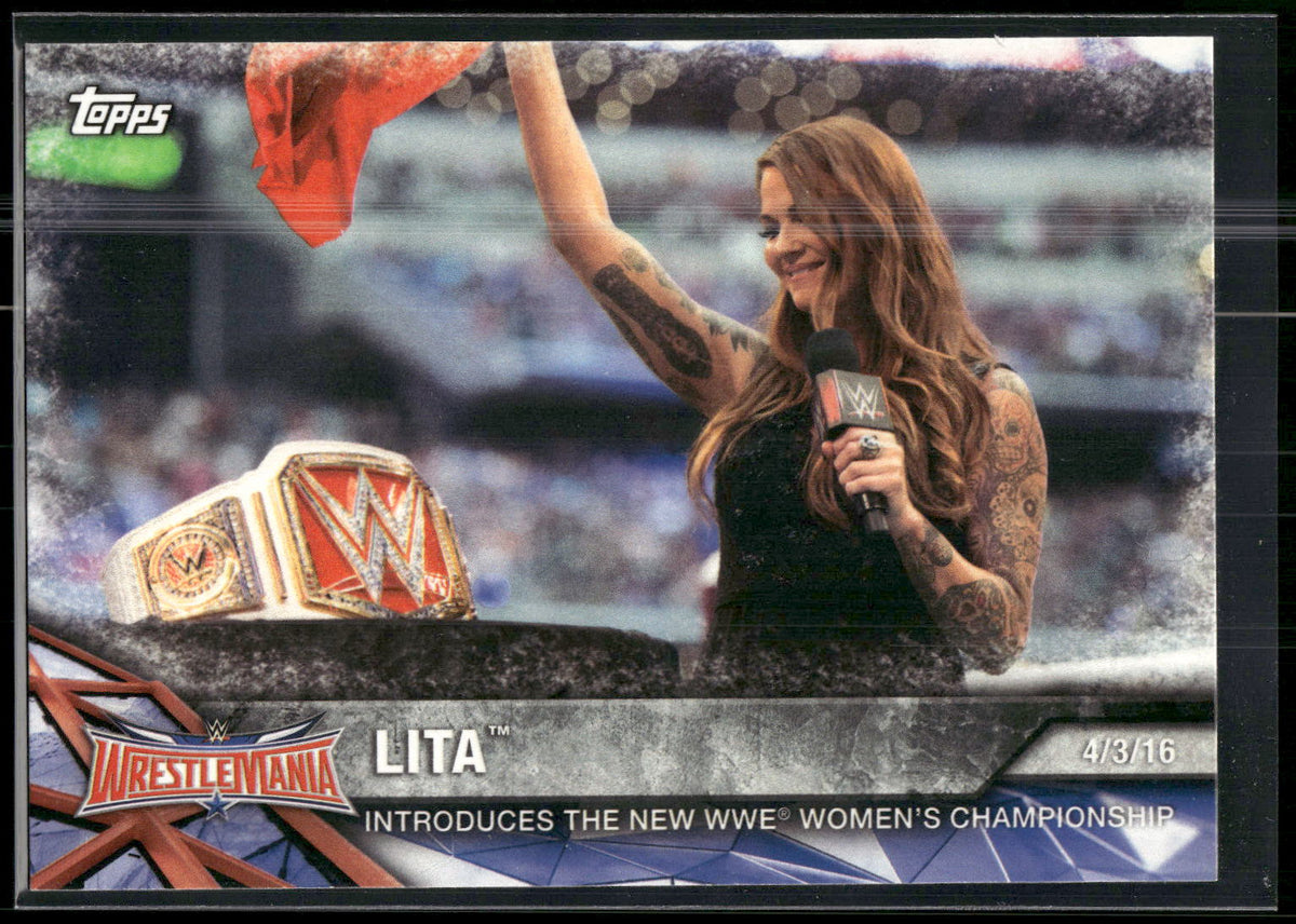 2017 Topps WWE Road To Wrestlemania #54 Lita