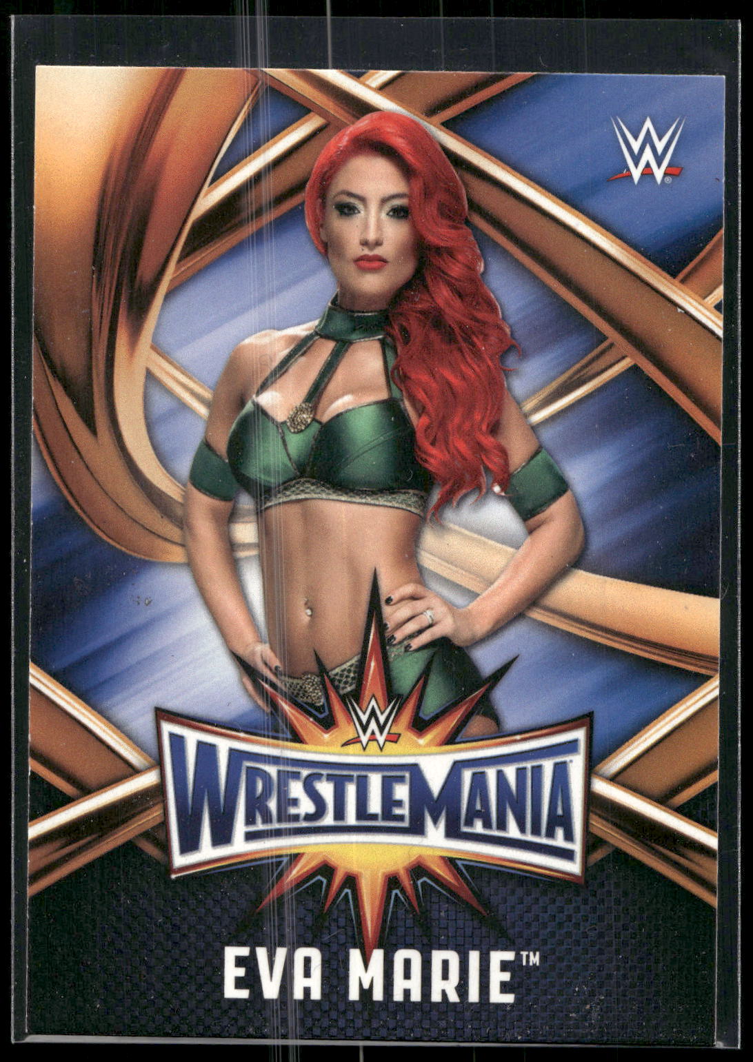 2017 Topps WWE Road To Wrestlemania #WMR-45 Eva Marie WrestleMania 33 Roster