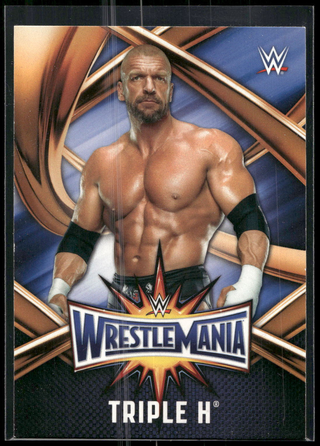 2017 Topps WWE Road To Wrestlemania #WMR-1 Triple H WrestleMania 33 Roster