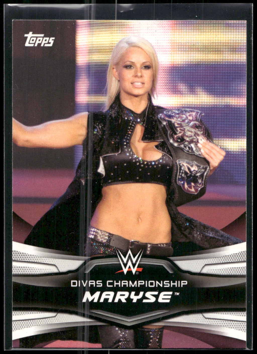 2016 Topps WWE Divas Revolution #4 Maryse Historic Women's Champions