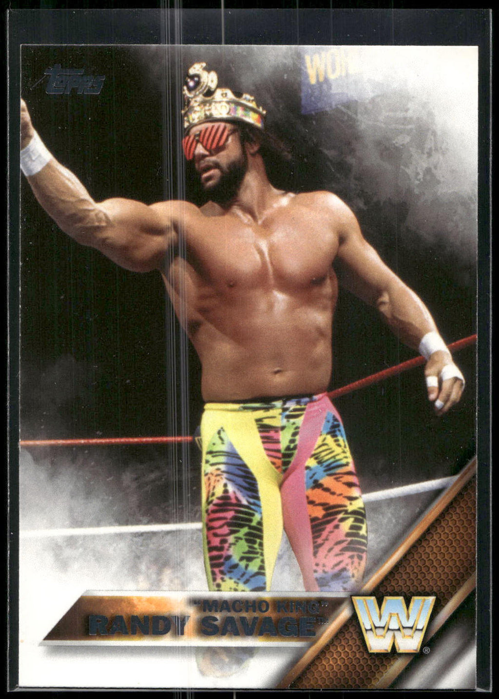 2016 Topps WWE #75 "Macho King" Randy Savage