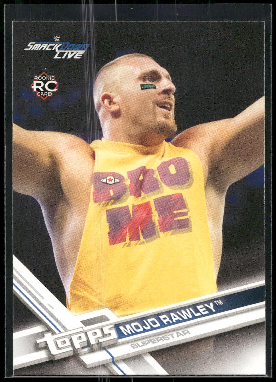 2017 Topps WWE #54 Mojo Rawley