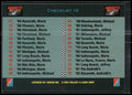 1992 Collect-a-Card Andretti Family Racing #100 Checklist #2
