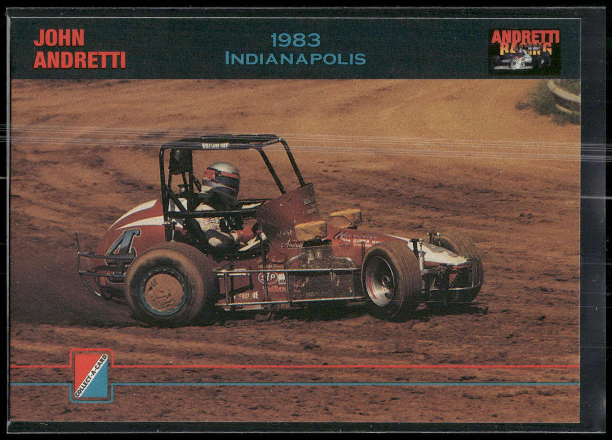 1992 Collect-a-Card Andretti Family Racing #33 1983 Indianapolis