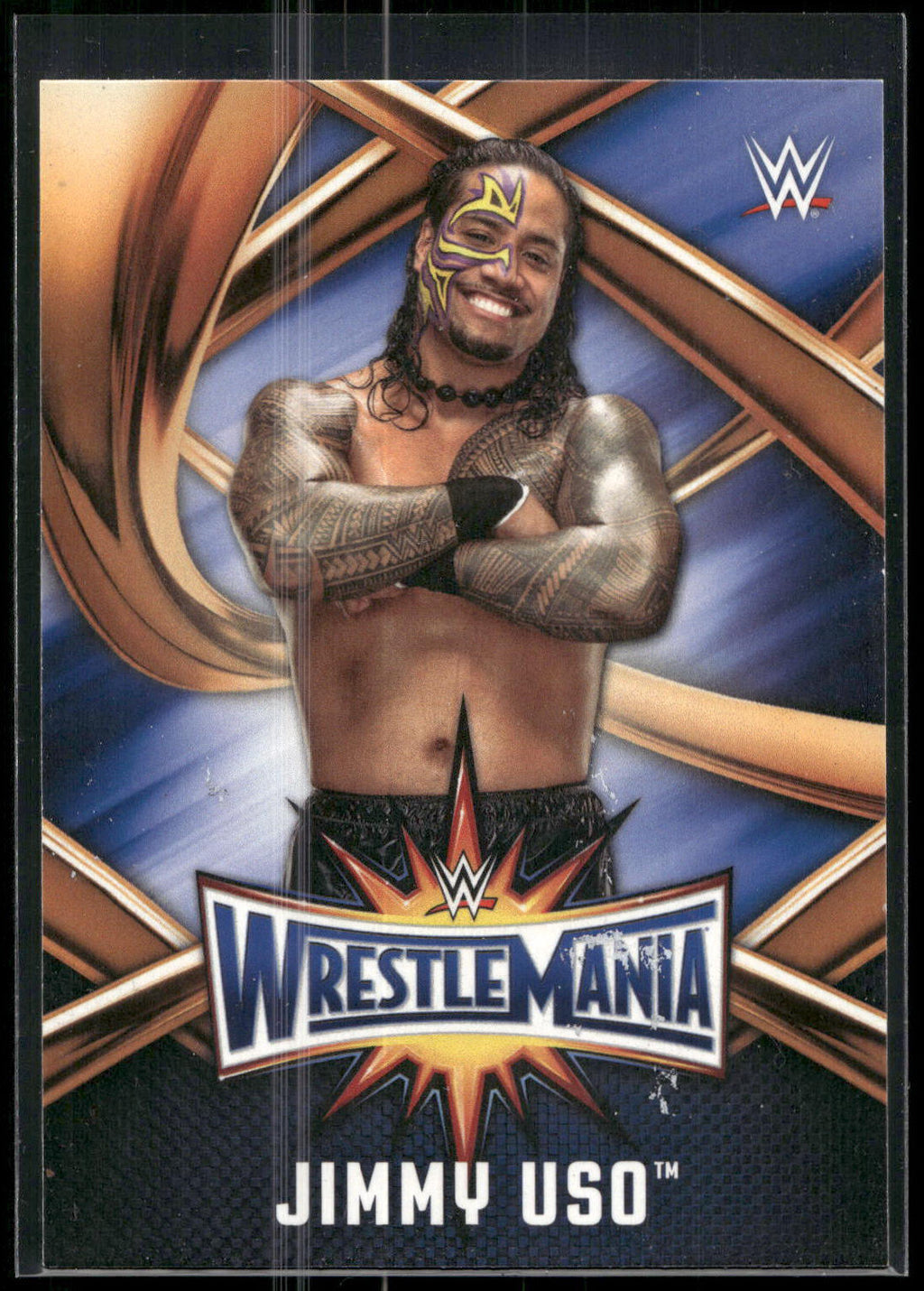 2017 Topps WWE Road To Wrestlemania #WMR-37 Jimmy Uso WrestleMania 33 Roster
