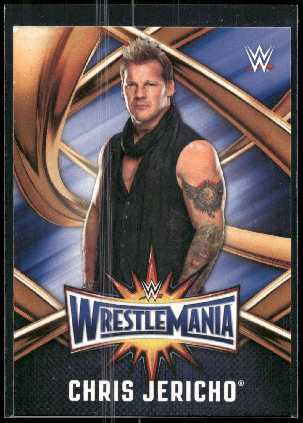 2017 Topps WWE Road To Wrestlemania #WMR-18 Chris Jericho WrestleMania 33 Roster