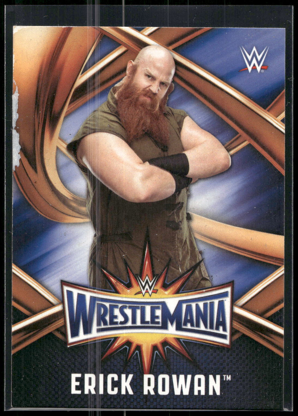 2017 Topps WWE Road To Wrestlemania #WMR-7 Erick Rowan WrestleMania 33 Roster