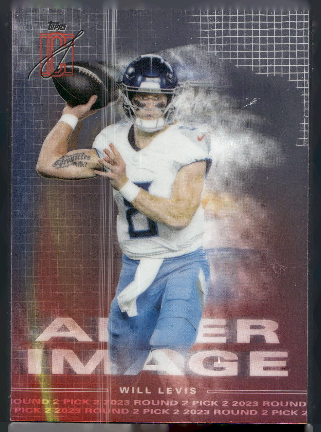 2024 Topps Signature Class #AI-5 Will Levis After Image